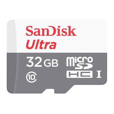 SANDISK เมมโมรี่การ์ด Micro SDHC 32GB รุ่น SQUNG-032GGN3